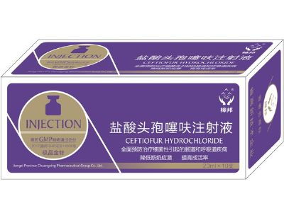 盐酸头孢噻呋注射液